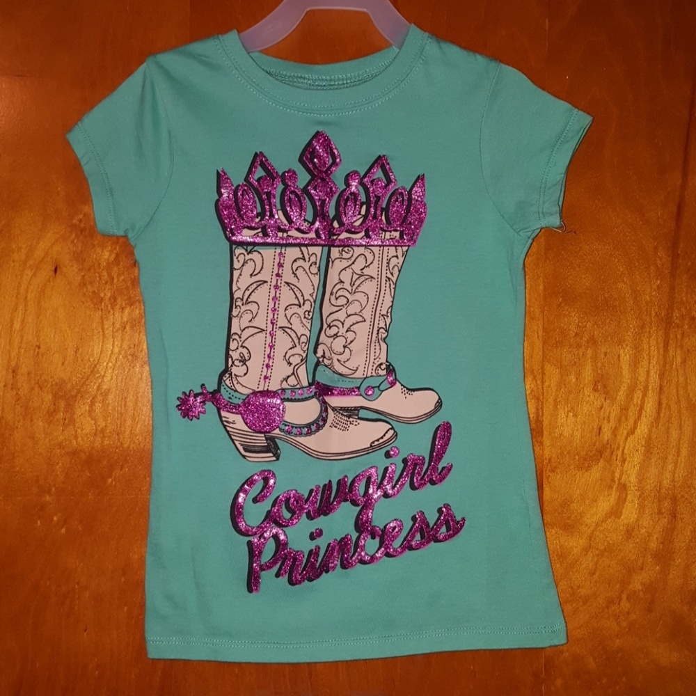 🐎EUC🐎 Girls Cowgirl Princess Shirt